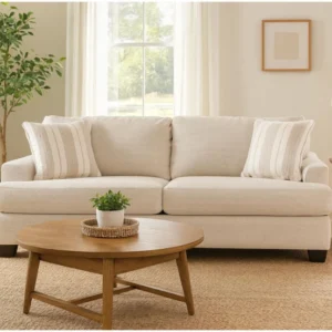alora beige fabric birch sofa 7