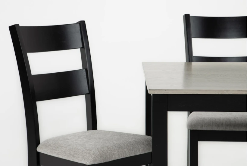 arden black & grey 6 piece dining set 2 arden black & grey 6 piece dining set 2