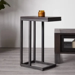arden brown wood & metal c table 4