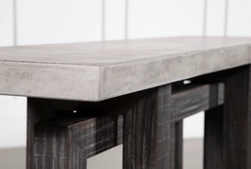 avery grey concrete & wood console table 3 avery grey concrete & wood console table 3