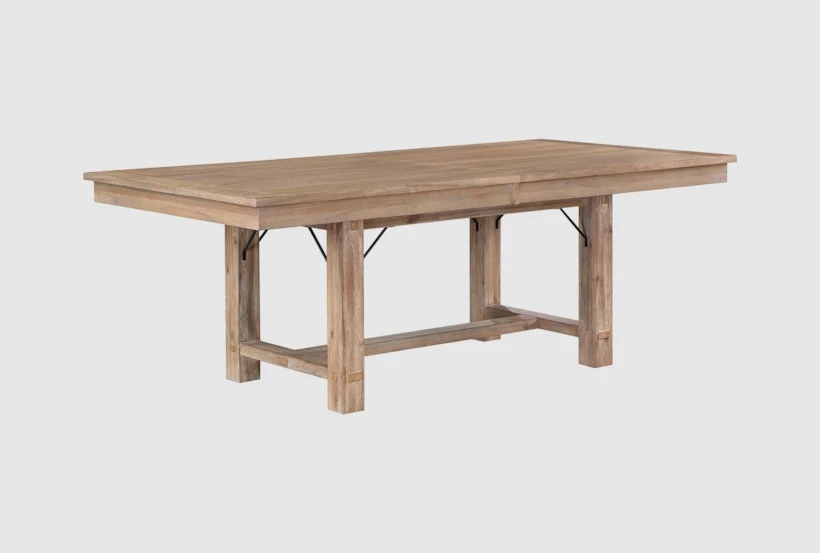 harrison natural wood extendable dining table harrison natural wood extendable dining table