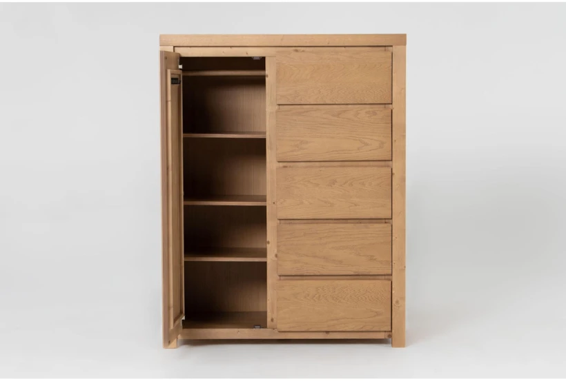 sienna natural wood 5 drawer 1 door wardrobe 2 sienna natural wood 5 drawer 1 door wardrobe 2