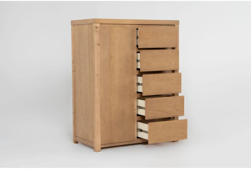 sienna natural wood 5 drawer 1 door wardrobe 3 sienna natural wood 5 drawer 1 door wardrobe 3