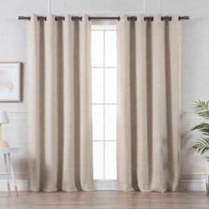 adina luxe thermal grommet curtain set