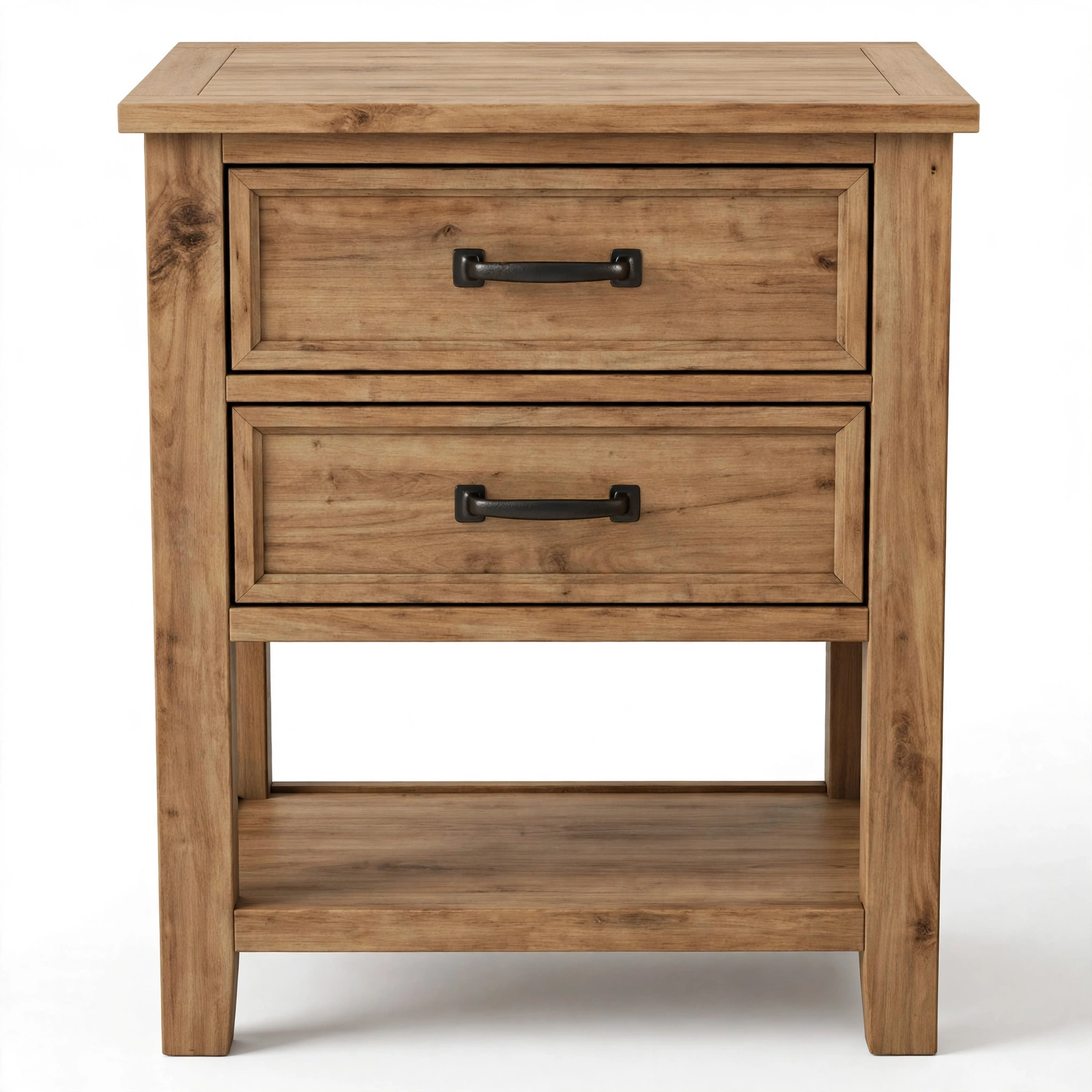 kinetixscaleinteriors light wood nightstand two drawer black hardware kinetixscaleinteriors light wood nightstand two drawer black hardware
