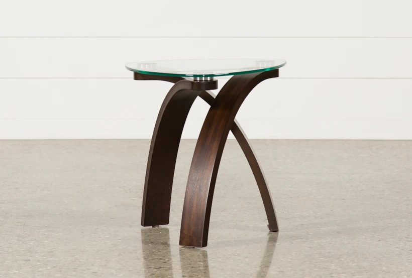 llure brown modern end table llure brown modern end table