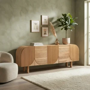new horizon ribbed sideboard
